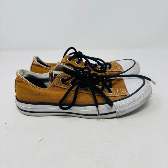 Converse Chuck Taylor All Star Low Top Sneakers Brown Canvas Men's 5/Women's 7 - Picture 6 of 12